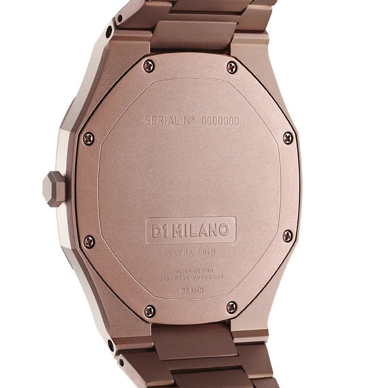 D1 MILANO Ultra Thin 34MM Chocolatino UTBL15 - Lam Workshop