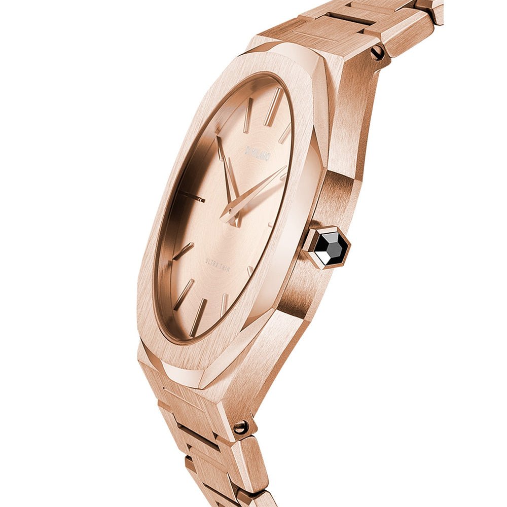 D1 MILANO Ultra Thin 38MM Rose Gold A - UTBL02 - Lam Workshop