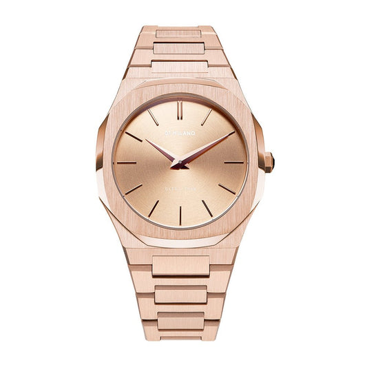 D1 MILANO Ultra Thin 38MM Rose Gold A - UTBL02 - Lam Workshop