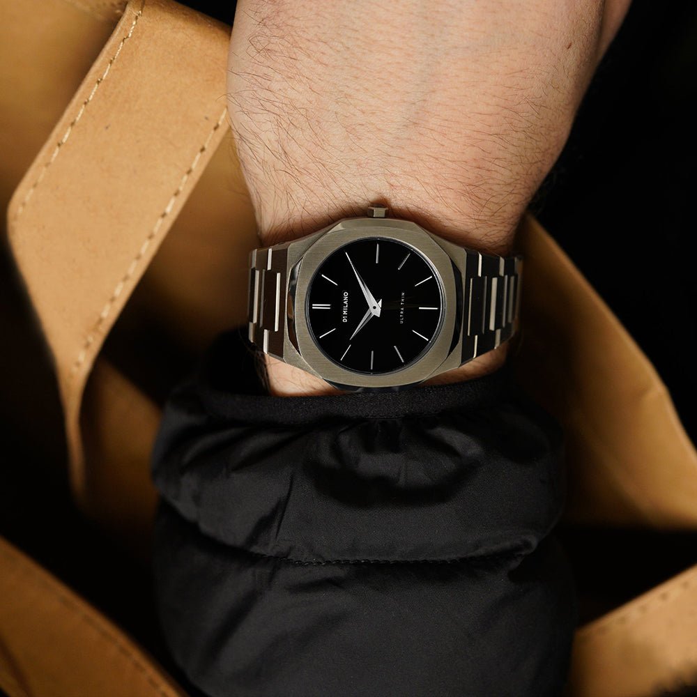 D1 MILANO Ultra Thin 40mm Gun Metal D1 - A - UTB02 - Lam Workshop