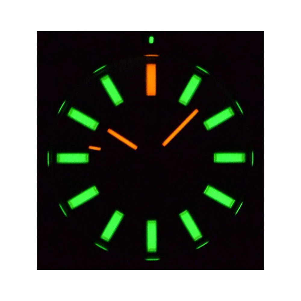 DEEP BLUE Daynight Stealth OPS Carbon Tritium Auto 44MM DB02 - BK - GN - Nato - Lam Workshop
