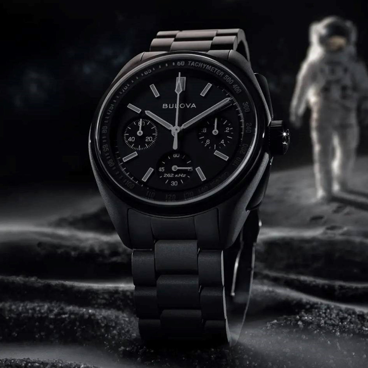 BULOVA Lunar Pilot Black Hole Limited Edition 98A335