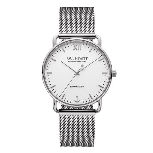 PAUL HEWITT Solar Sailor 39mm Sliver White PH-W-0324