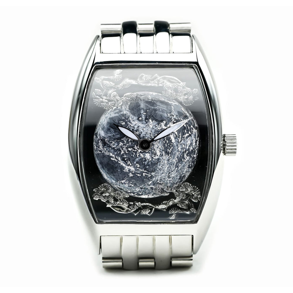 BARDS' WHISPER Chengtianfu Rhyme Watch "Moonscape Bon Pine" | Sterling silver model (pre-order)