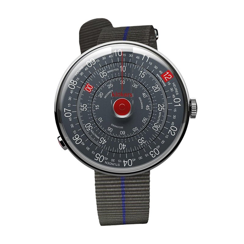 KLOKERS Klok 01 Grey & Red Limited Edition KLOK - 01 - D9 - Lam Workshop