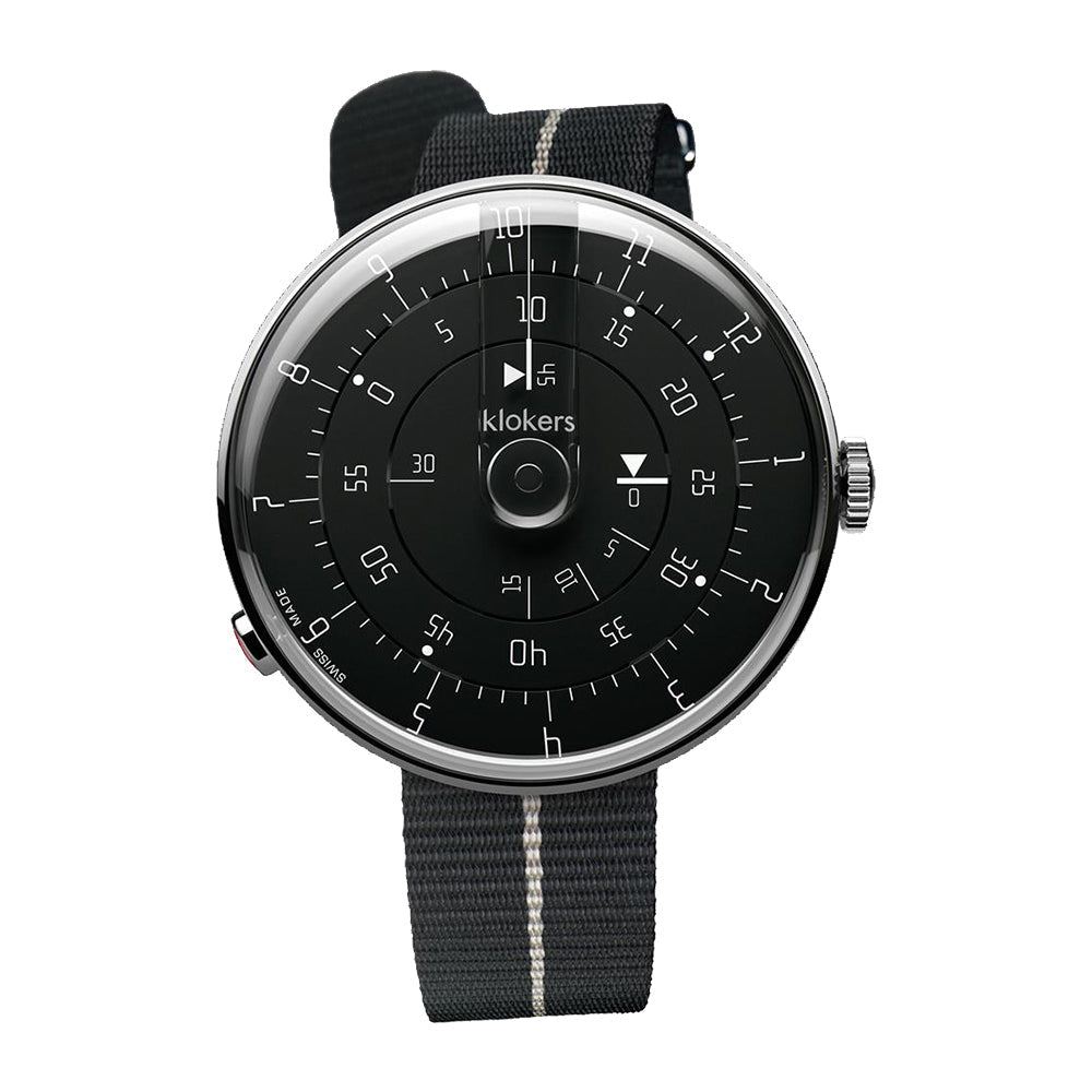 KLOKERS Klok 01 Minimal Black - 44 KLOK 01 - M2 - Lam Workshop