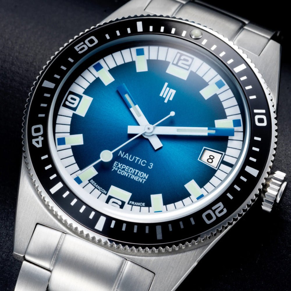 LIP Nautic 3 Automatic 7E Continent 39mm Limited 670096 - Lam Workshop