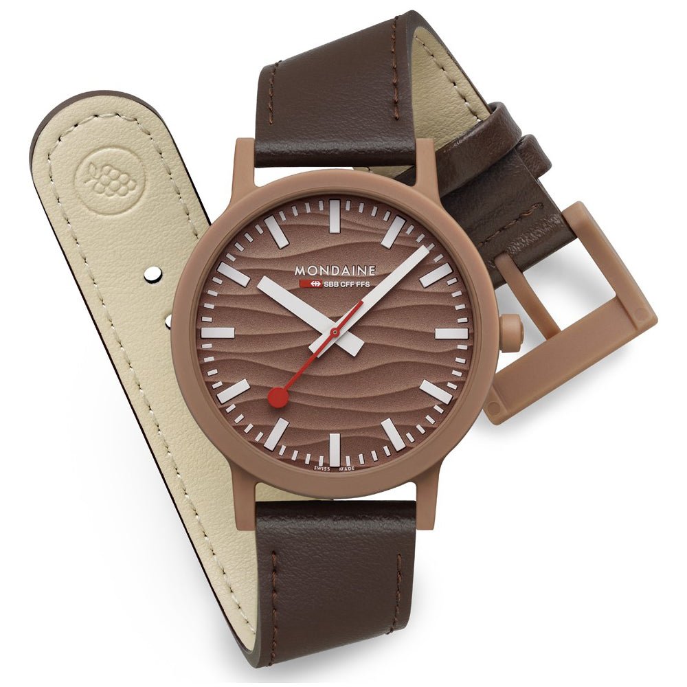 MONDAINE Essence Mocha 41mm Limited Edition MS1.41170.LTV - Lam Workshop