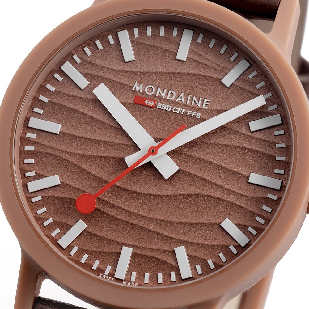 MONDAINE Essence Mocha 41mm Limited Edition MS1.41170.LTV - Lam Workshop