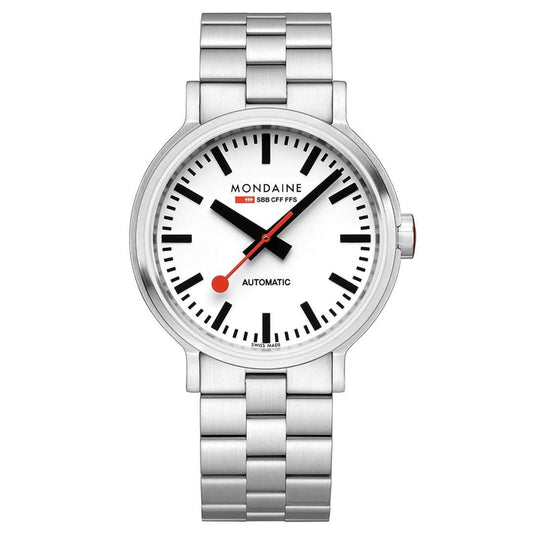 MONDAINE Original Automatic 41mm Stainless Steel MST.4161B.SJ - Lam Workshop