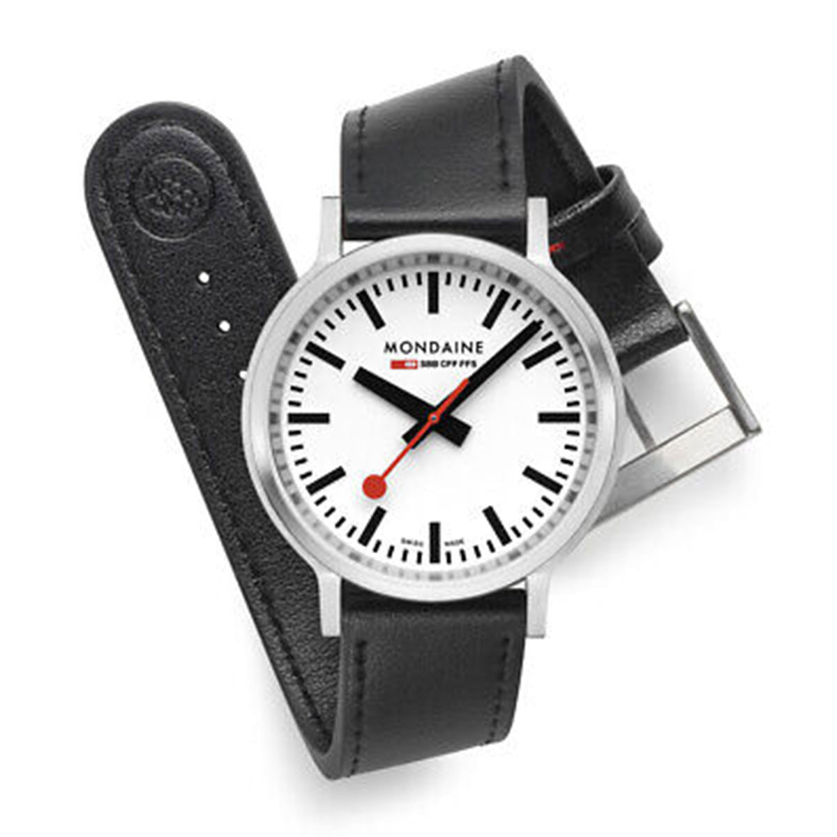 MONDAINE Stop2Go 41mm MST.4101B.LBV.2SE - Lam Workshop