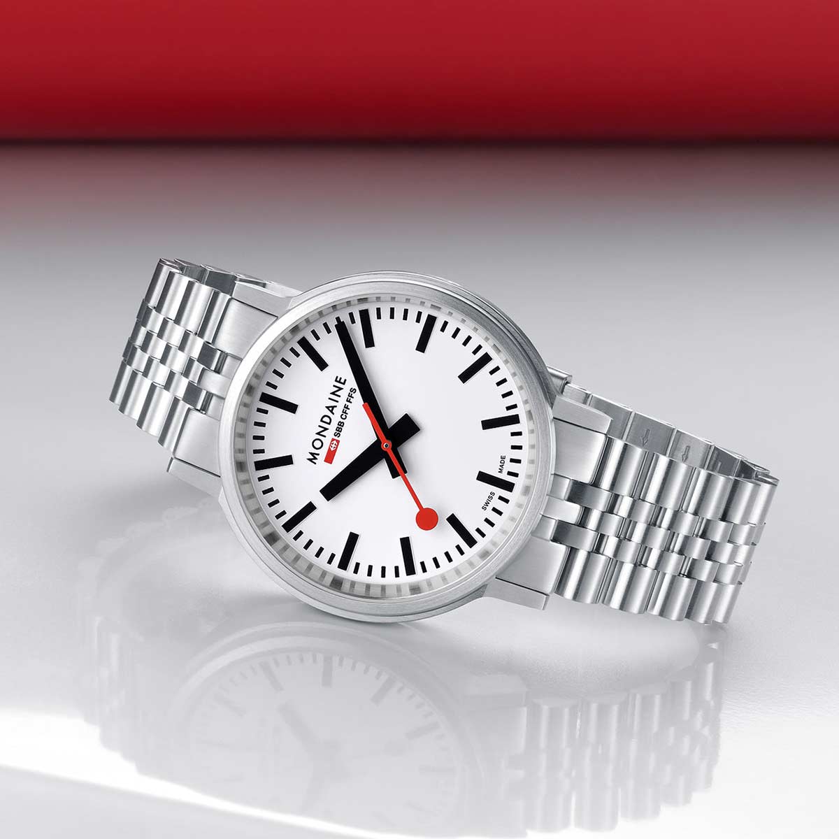 MONDAINE Stop2Go 41mm MST.4101B.SJ.2SE - Lam Workshop