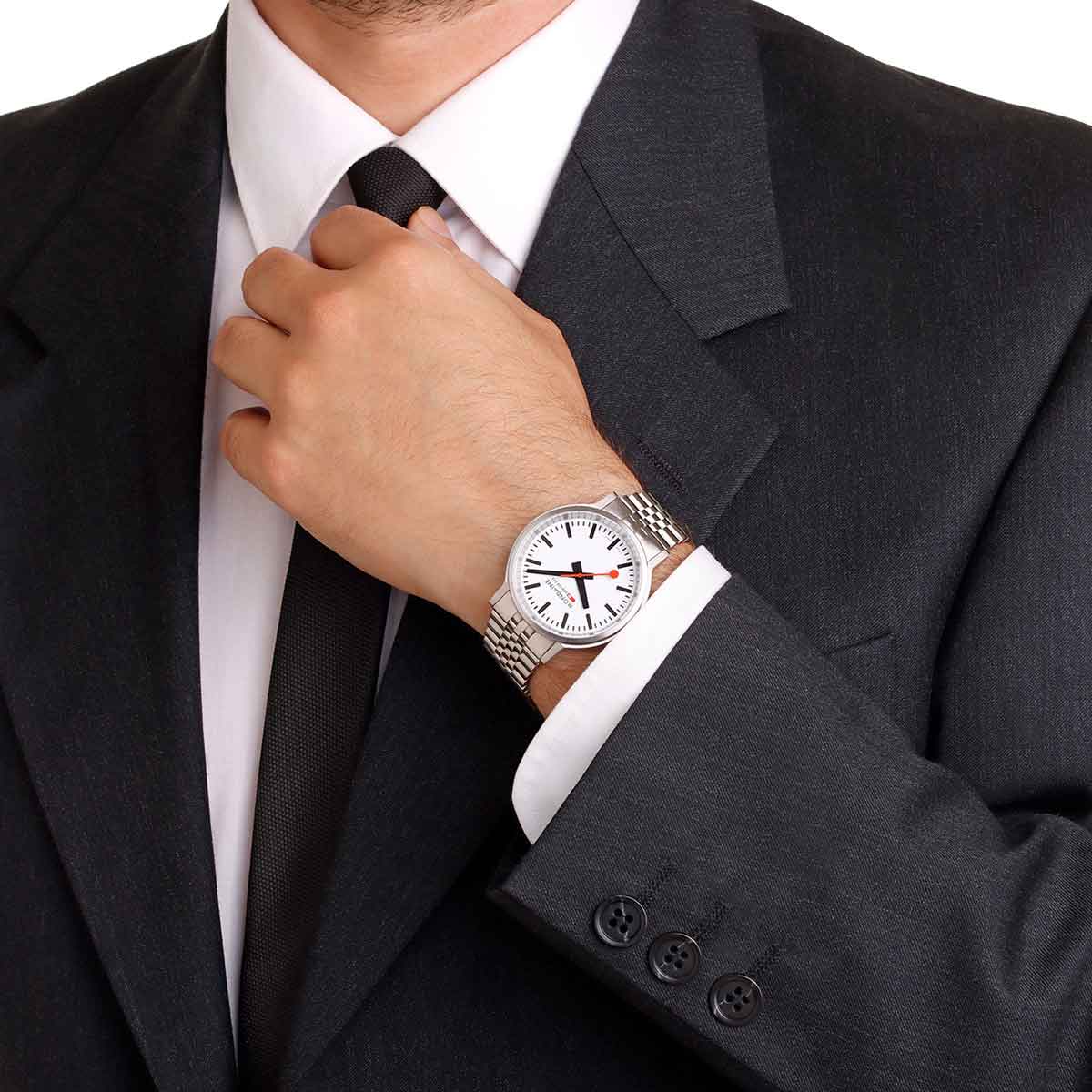 MONDAINE Stop2Go 41mm MST.4101B.SJ.2SE - Lam Workshop