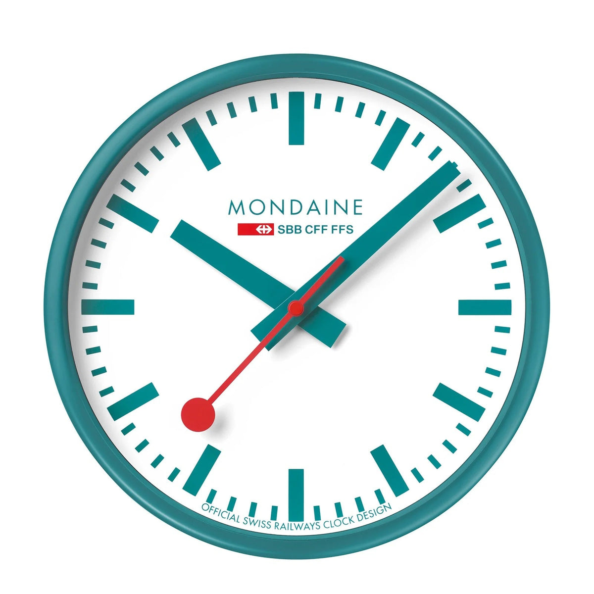 MONDAINE Stop2go WiFi Wall Clock 25cm Limited Edition MSM.25S11.1.D - Lam Workshop