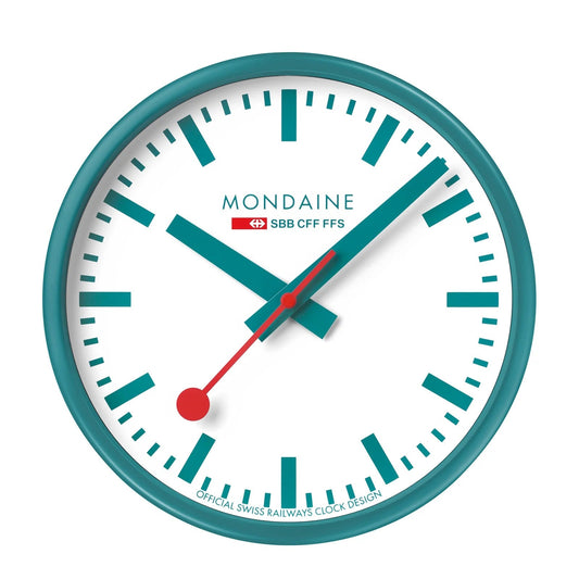 MONDAINE Stop2go WiFi Wall Clock 25cm Limited Edition MSM.25S11.1.D - Lam Workshop