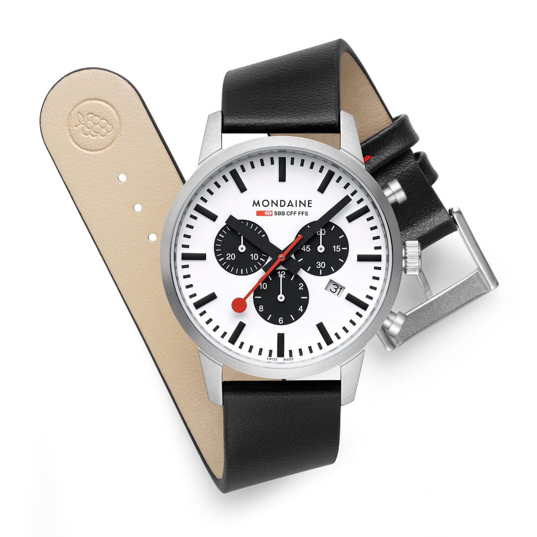 MONDAINE The Neo Chronograph 41mm MSD.41410.LBV - Lam Workshop