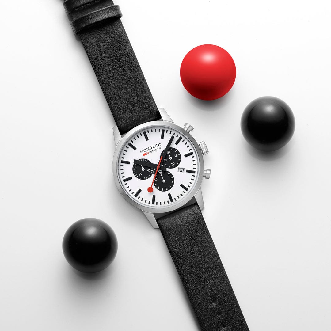 MONDAINE The Neo Chronograph 41mm MSD.41410.LBV - Lam Workshop