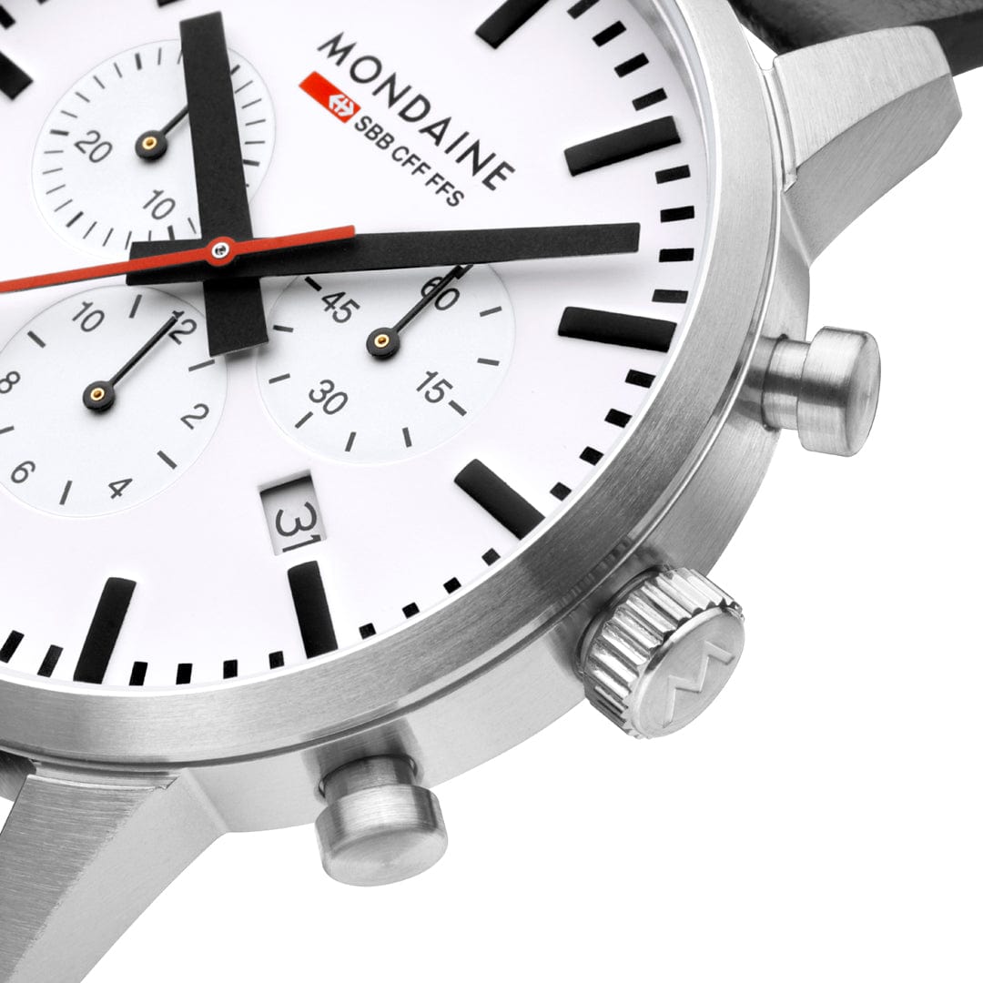 MONDAINE The Neo Chronograph 41mm MSD.41411.LBV - Lam Workshop