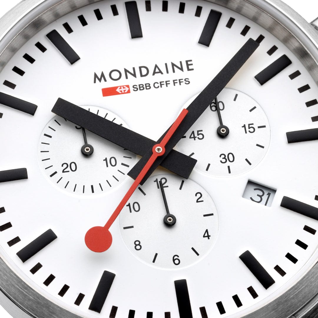 MONDAINE The Neo Chronograph 41mm MSD.41411.LBV - Lam Workshop
