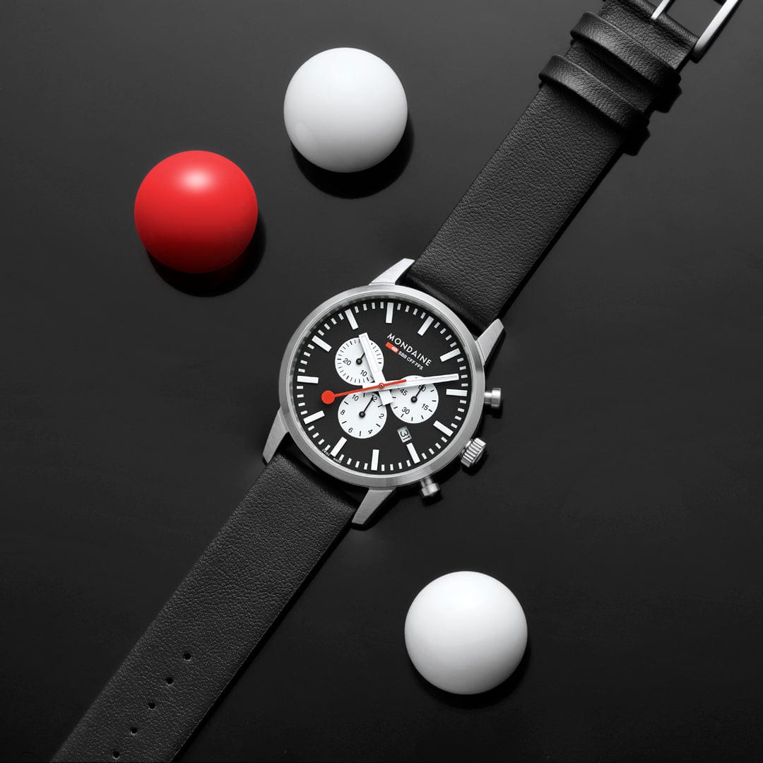 MONDAINE The Neo Chronograph 41mm MSD.41420.LBV - Lam Workshop