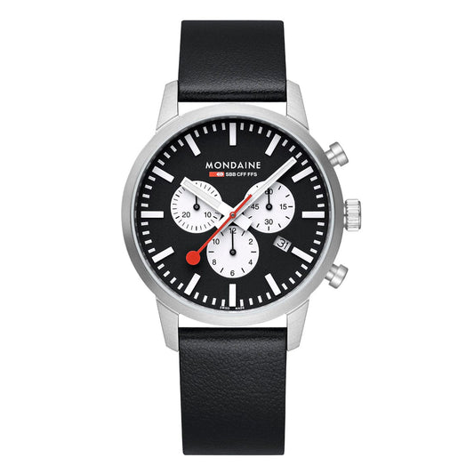 MONDAINE The Neo Chronograph 41mm MSD.41420.LBV - Lam Workshop