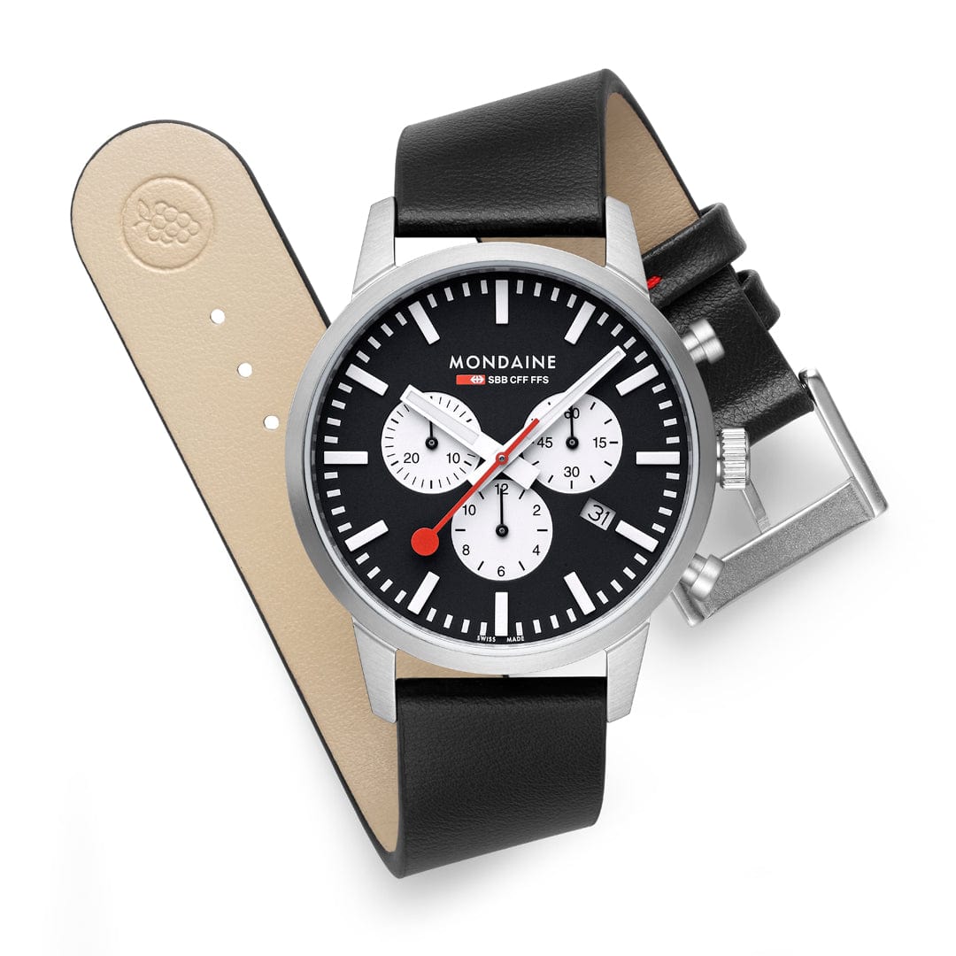 MONDAINE The Neo Chronograph 41mm MSD.41420.LBV - Lam Workshop