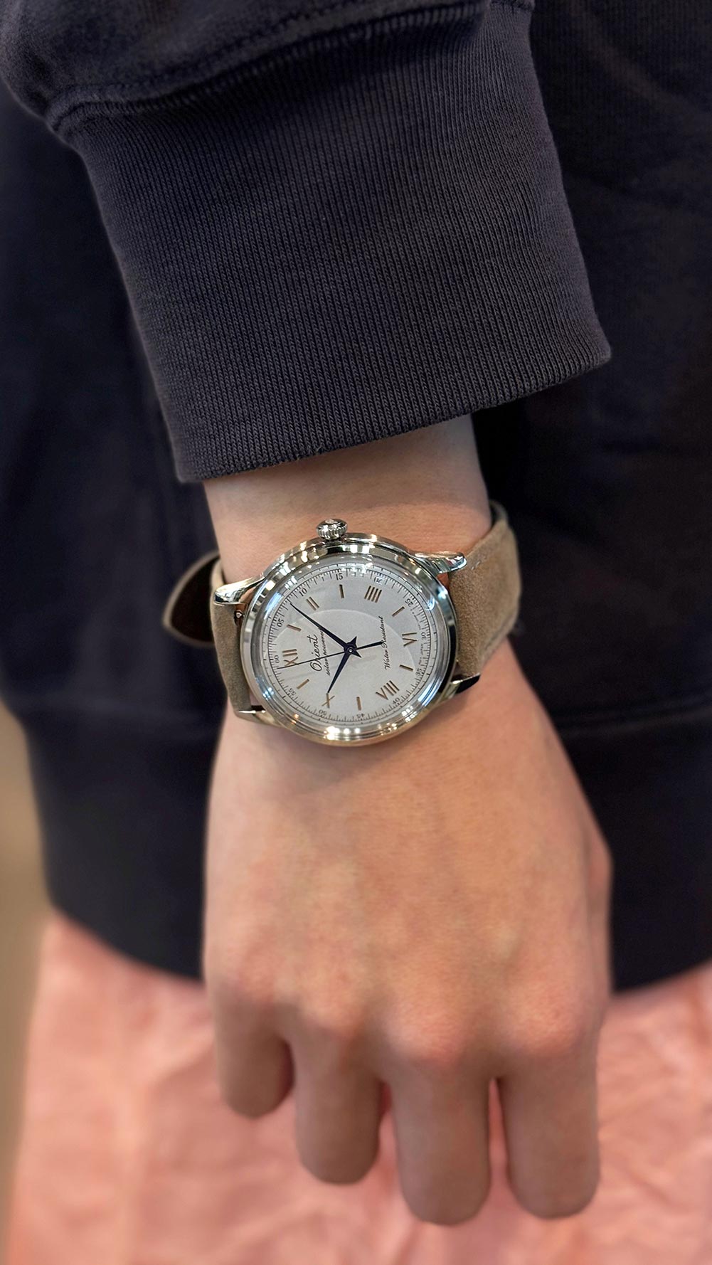 ORIENT Bambino 38mm Solar - powered 75th anniversary Limited Edition RA - WK0006S - Lam Workshop