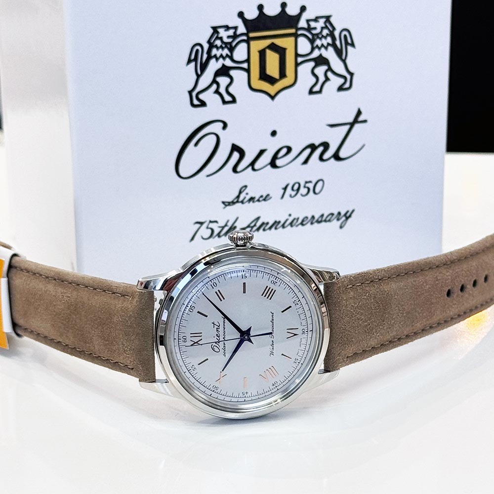 ORIENT Bambino 38mm Solar - powered 75th anniversary Limited Edition RA - WK0006S - Lam Workshop