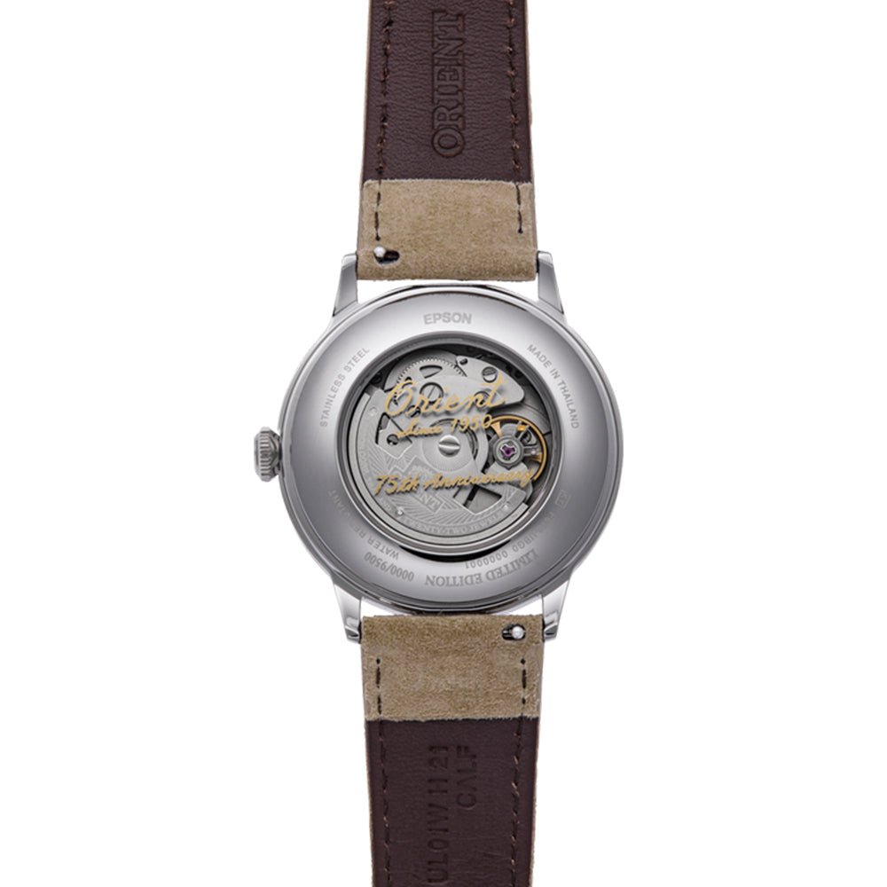 ORIENT Bambino 75th Anniversary Limited Edition RA - AC0027S - Lam Workshop