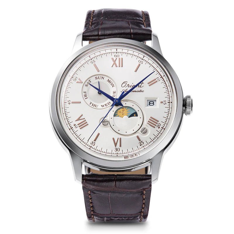 ORIENT Bambino Sun & Moon 75th Anniversary Limited Edition RA - AK0808S - Lam Workshop