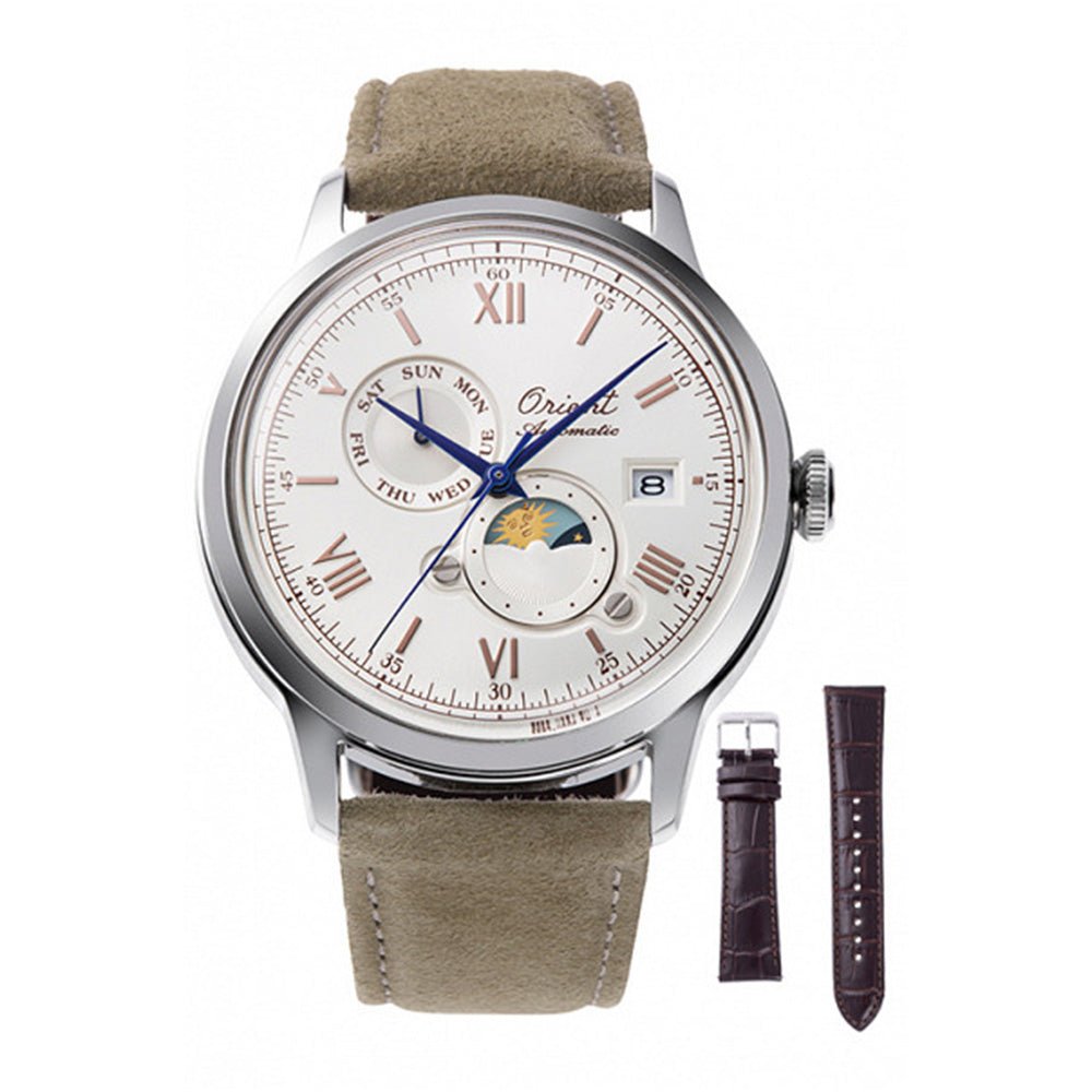 ORIENT Bambino Sun & Moon 75th Anniversary Limited Edition RA - AK0808S - Lam Workshop