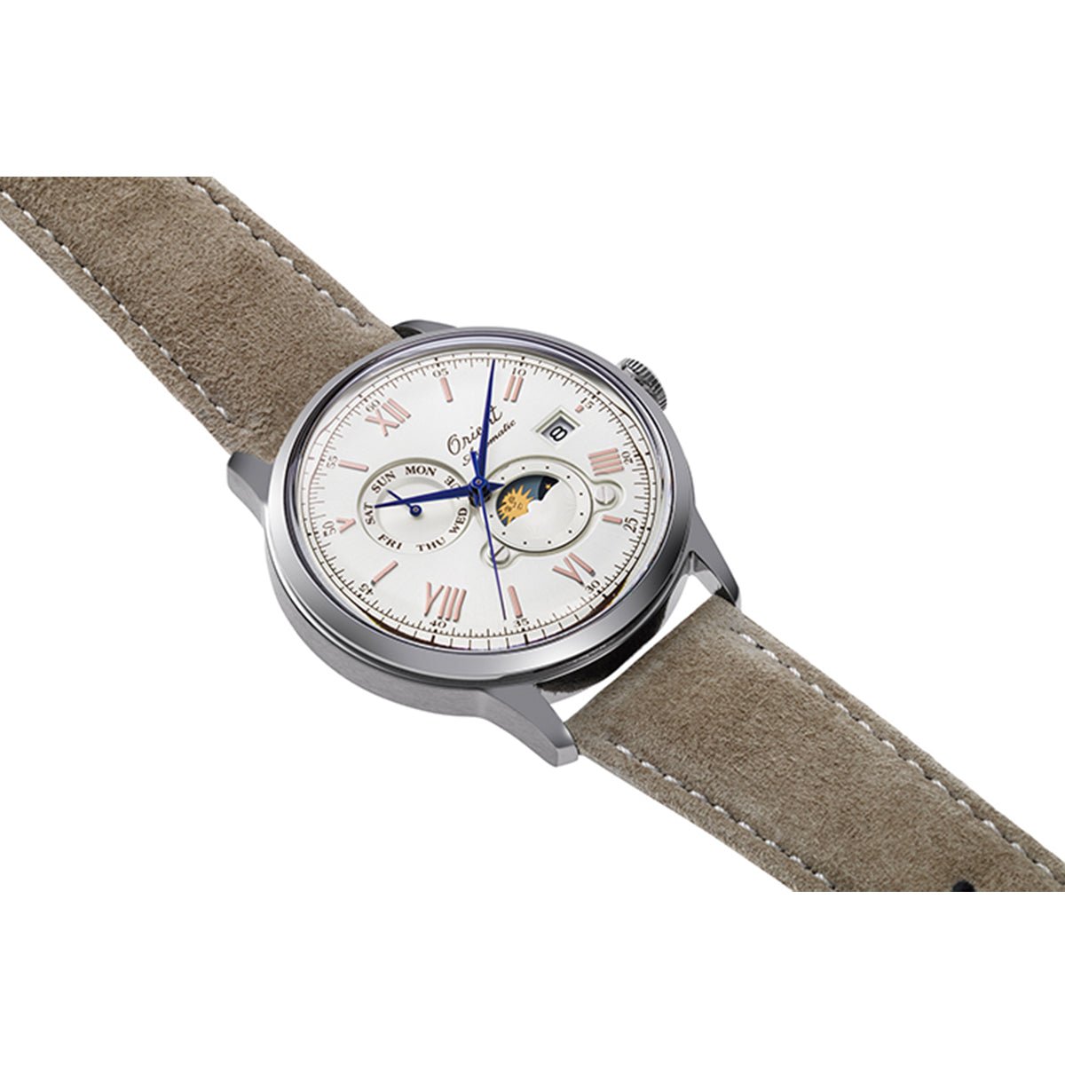 ORIENT Bambino Sun & Moon 75th Anniversary Limited Edition RA - AK0808S - Lam Workshop