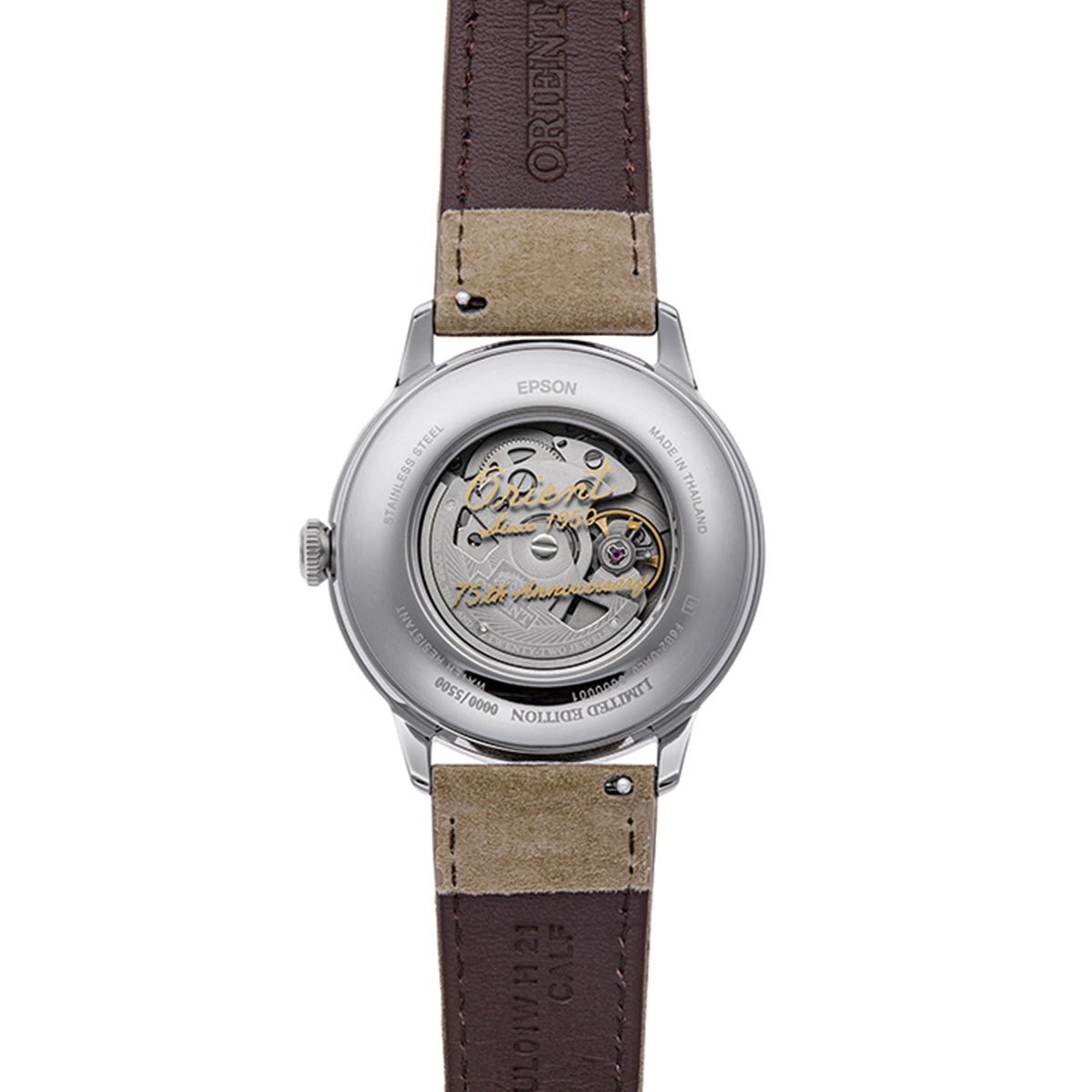 ORIENT Bambino Sun & Moon 75th Anniversary Limited Edition RA - AK0808S - Lam Workshop