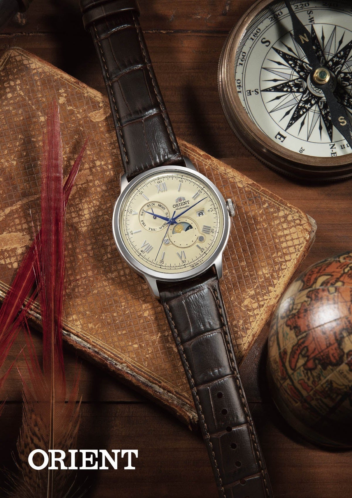 ORIENT Bambino Sun & Moon RA - AK0803Y - Lam Workshop