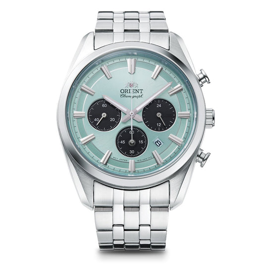 ORIENT Contemporary Chronograph Solar - Powered RA - TX0304L - Lam Workshop