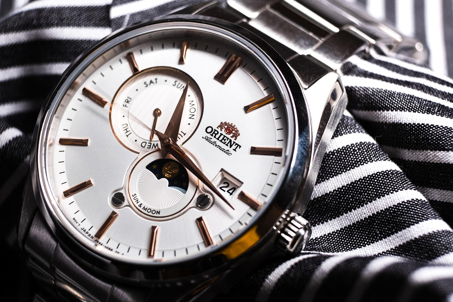 ORIENT Contemporary Sun & Moon RA - AK0306S - Lam Workshop