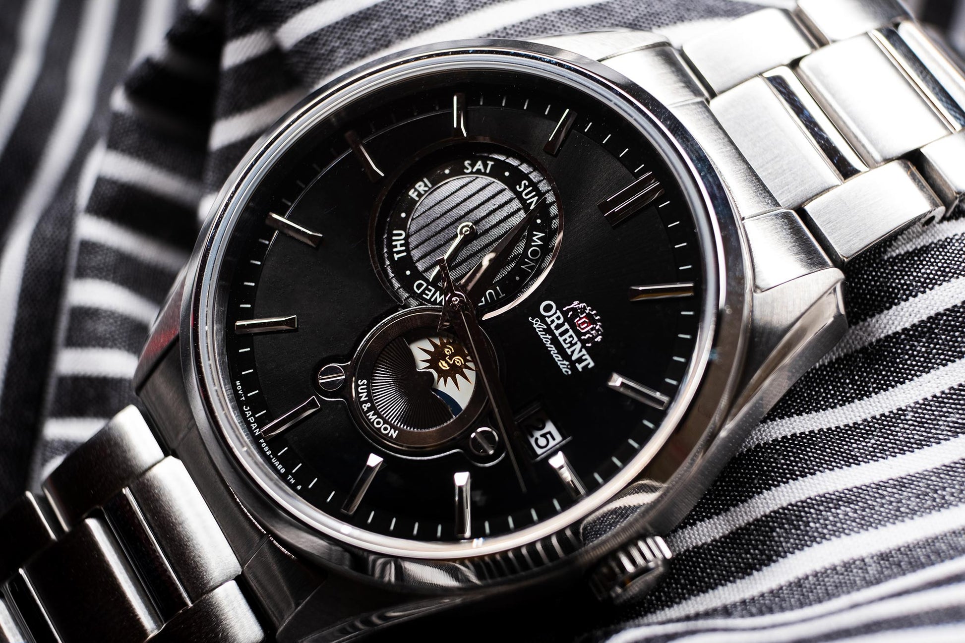 ORIENT Contemporary Sun & Moon RA - AK0307B - Lam Workshop