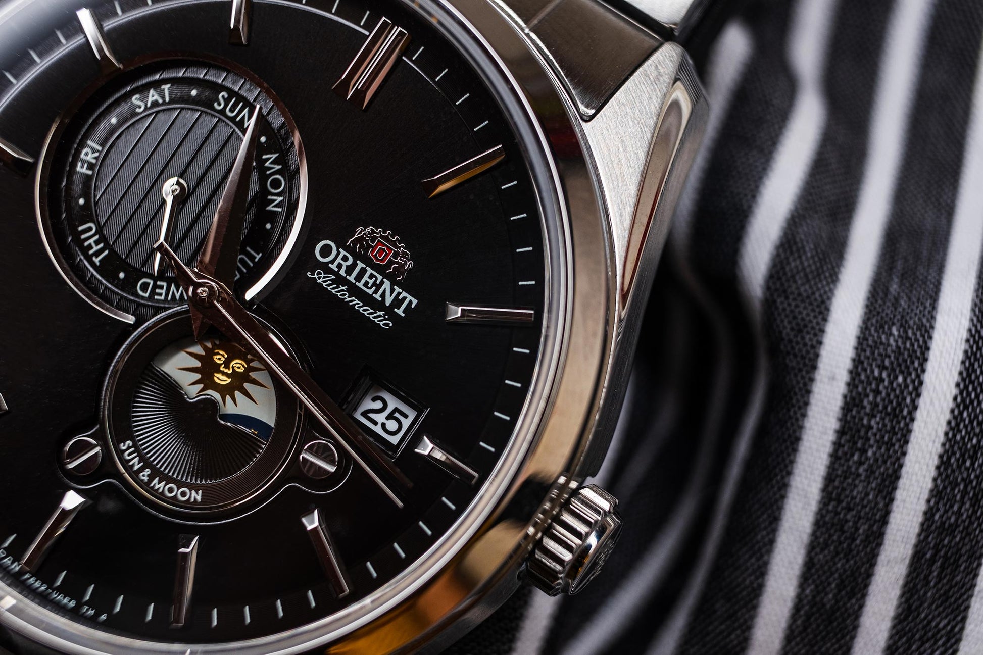 ORIENT Contemporary Sun & Moon RA - AK0307B - Lam Workshop