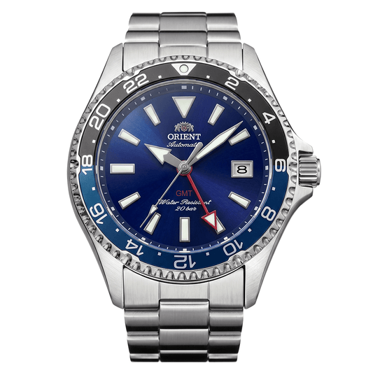 ORIENT Sports Mako GMT Navy RA-BC0003L - Lam Workshop