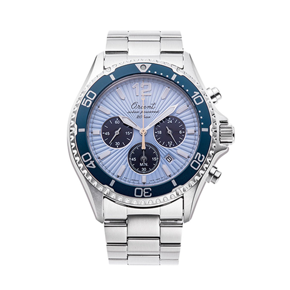 ORIENT Sports Mako Solar Sky Blue Limited Edition RA - TX0210L - Lam Workshop
