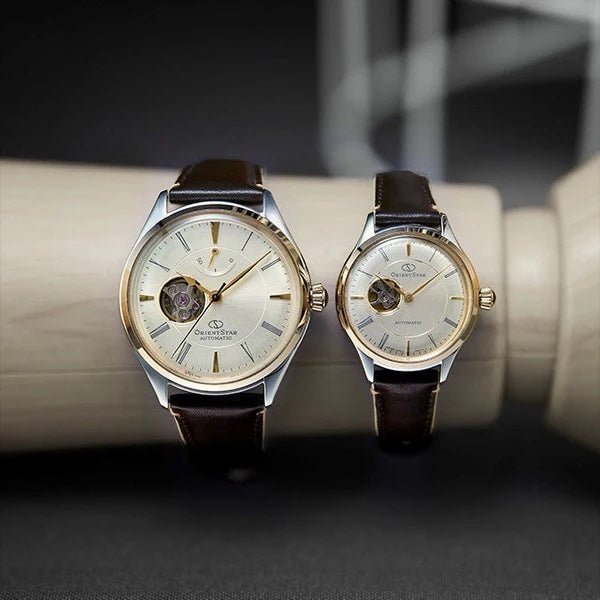 ORIENT STAR Classic Semi Skeleton Gold Ladies RE - ND0010G - Lam Workshop