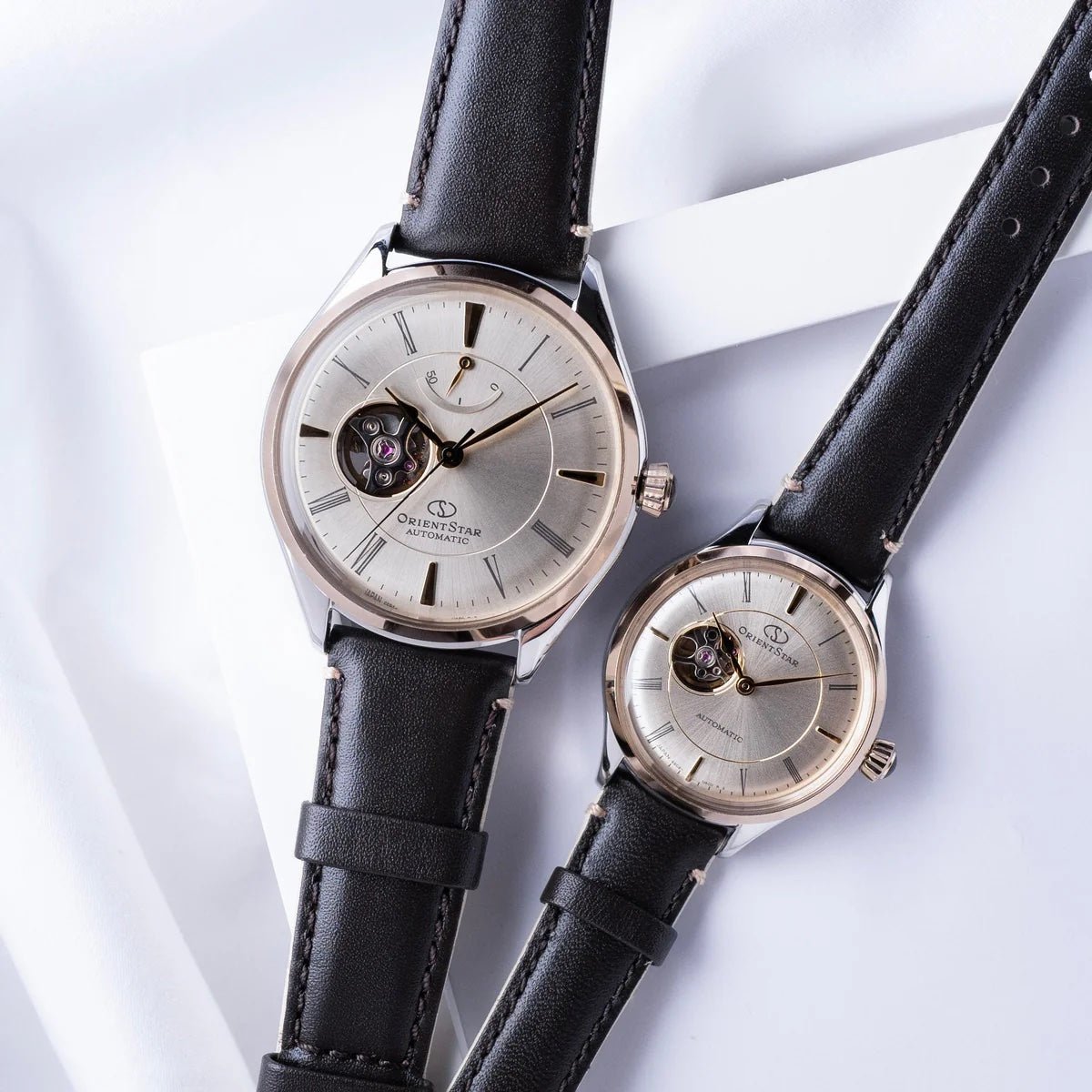 ORIENT STAR Classic Semi Skeleton Gold Ladies RE - ND0010G - Lam Workshop