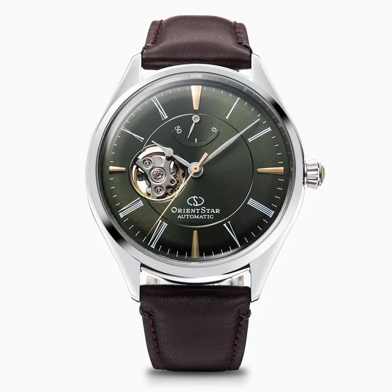 ORIENT STAR Classic Semi Skeleton Green RE - AT0202E - Lam Workshop