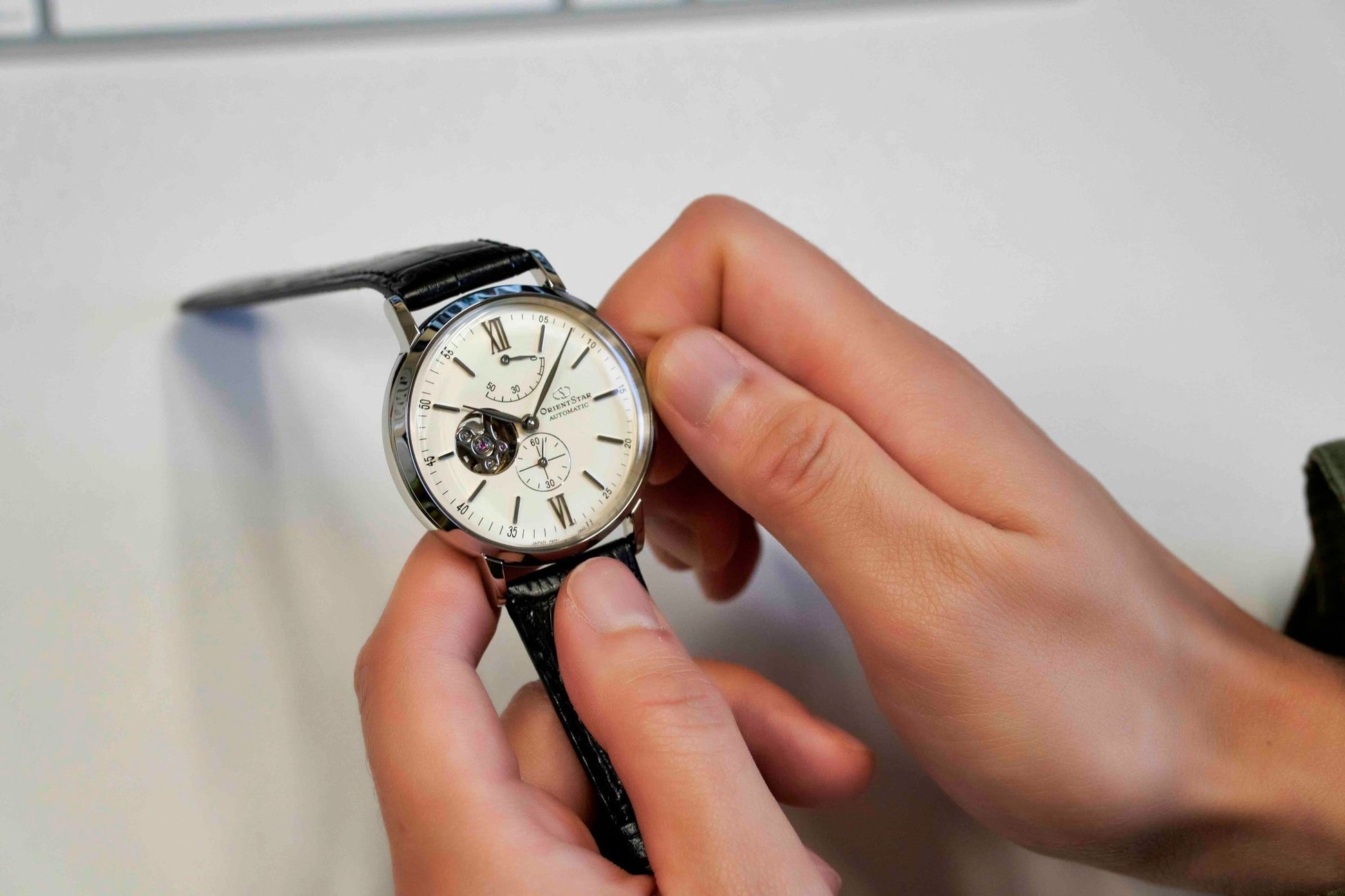 ORIENT STAR classic semi skeleton RE - AV0002S - Lam Workshop