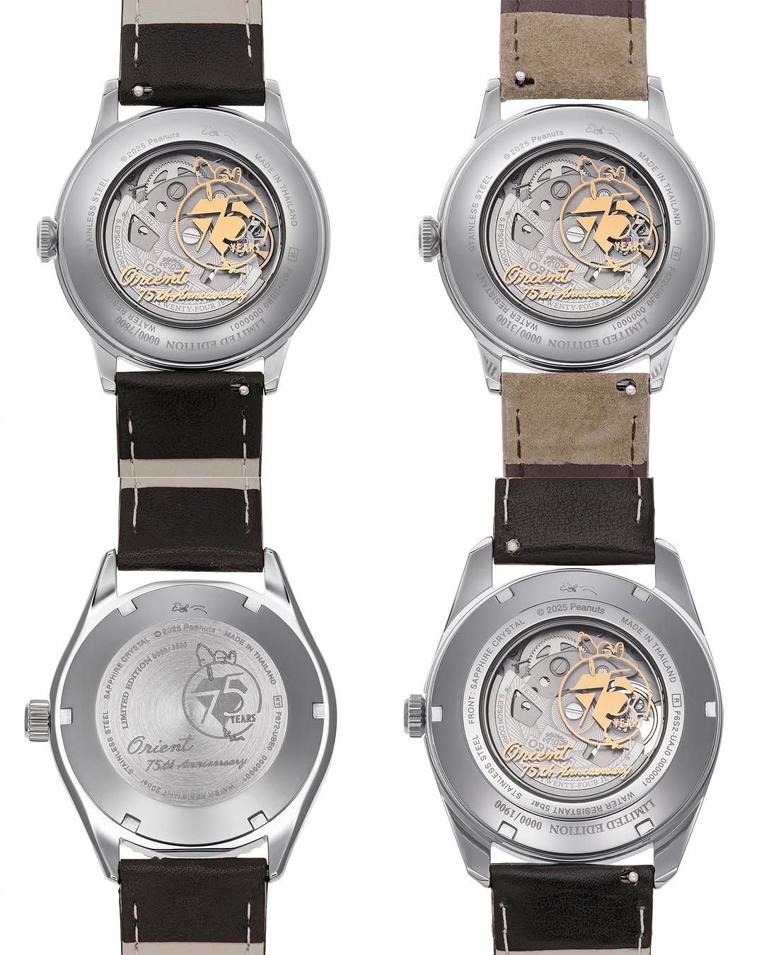 ORIENT x PEANUTS 75th Anniversary Semi Skeleton RA - AR0011S - Lam Workshop