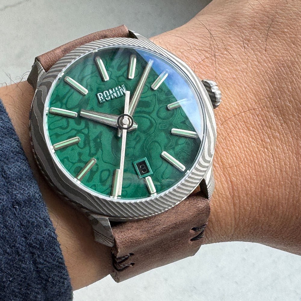 OVD Ronin Damascus Watch ODA RON03 - Lam Workshop