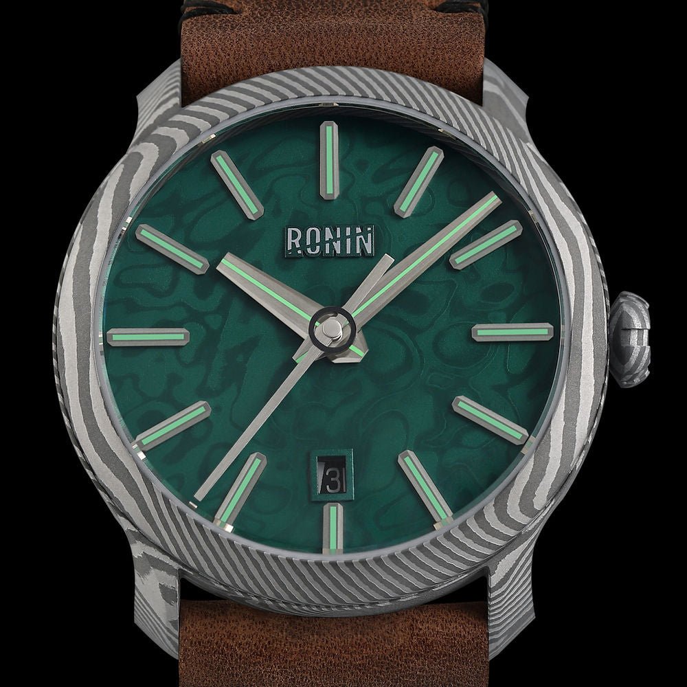 OVD Ronin Damascus Watch ODA RON03 - Lam Workshop