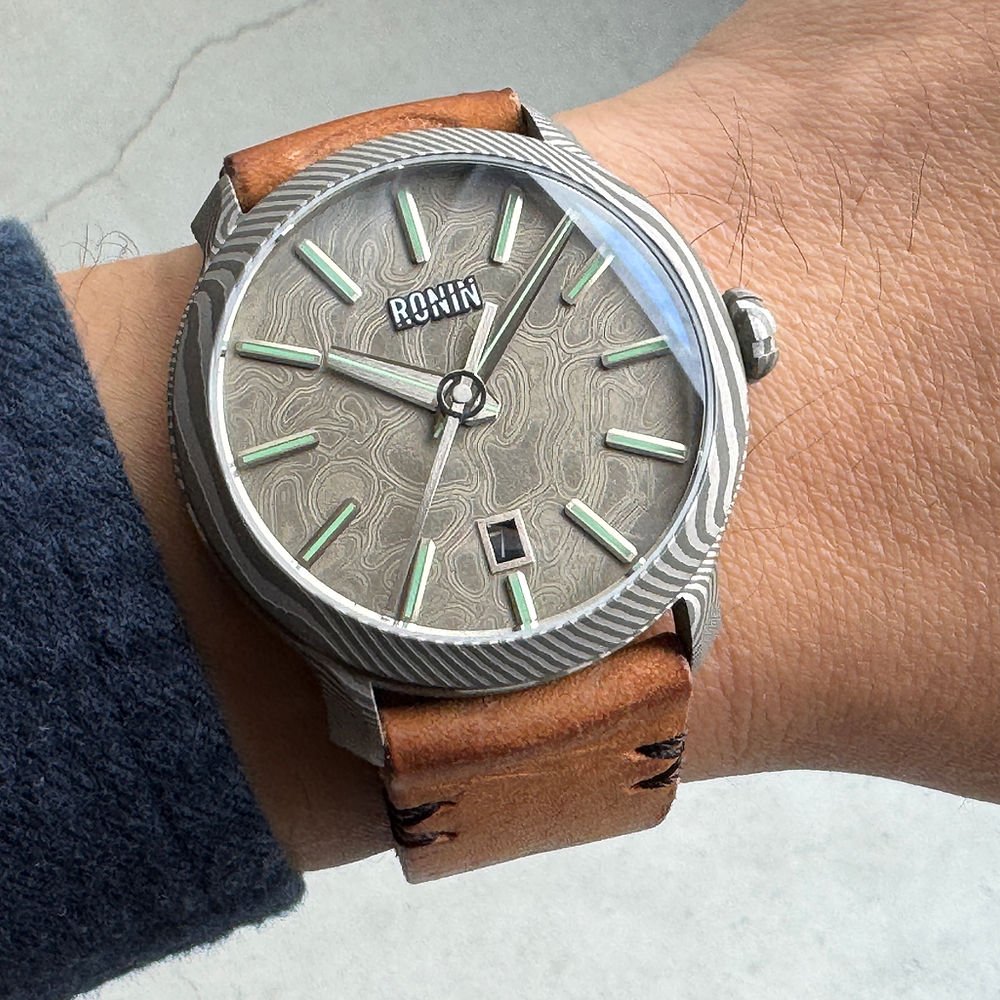 OVD Ronin Damascus Watch TAKEDA RON03 - Lam Workshop