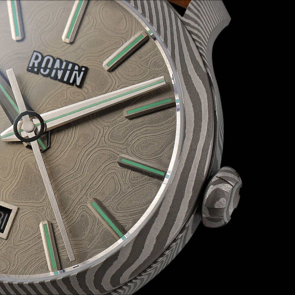 OVD Ronin Damascus Watch TAKEDA RON03 - Lam Workshop