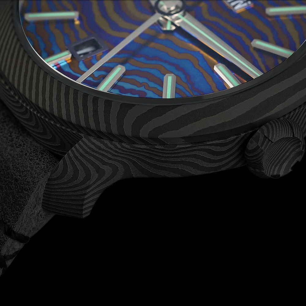 OVD Ronin Damascus Watch TOYOTOMIX RON05 - Lam Workshop